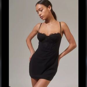 Urban Outfitters Modern Love Bustier Mini Dress size XSmall